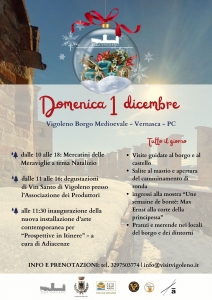 Domenica 1 dicembre a Vigoleno